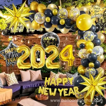 new year decoration balloon scene balloon